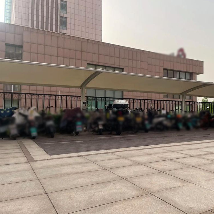 晴隆县膜结构电动车棚